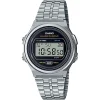 CASIO A171WE-1AEF Unisex digitális karóra 36,6 mm ezüst nemesacél csattal thumbnail