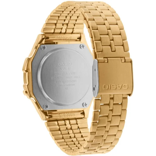 CASIO A171WEG-9AEF unisex digitális karóra arany színben, 36,6 mm - 2