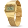 CASIO A700WEMG-9AEF unisex digitális karóra 37,4 mm rózsaarany színben thumbnail
