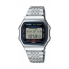 Casio ABL-100WE-1AEF unisex digitális Bluetooth karóra lépésszámlálóval, ezüst, 37,9 mm
