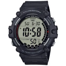 CASIO AE-1500WH-1AVEF pánske digitálne hodinky 51,2 mm s čiernym plastovým remienkom
