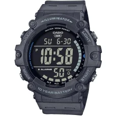 CASIO AE-1500WH-8BVEF pánske digitálne náramkové hodinky 51,2 mm s čiernym plastovým remienkom