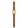 Casio AQ-230EGL-9AEF pánske ana-digi hodinky s hnedým koženým remienkom a zlatým ciferníkom thumbnail