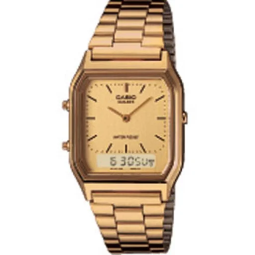 CASIO AQ-230GA-9DMQYES pánske ana-digi hodinky 27,8 mm v zlatej farbe, model 1301 - 1