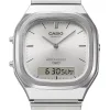 Pánske ana-digi hodinky Casio AQ-240E-7AEF v striebornej farbe, 35,8 mm thumbnail