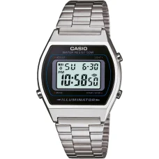 CASIO B640WD-1AVEF pánske digitálne hodinky 35 mm strieborné, 3294