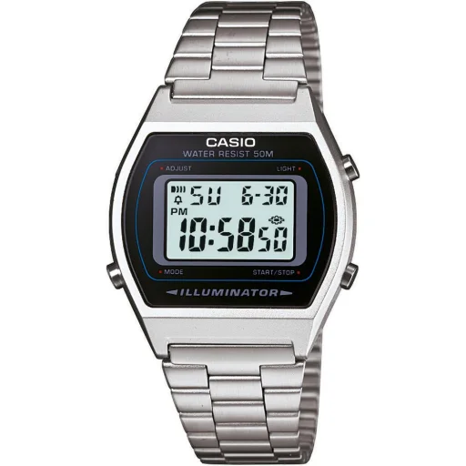 CASIO B640WD-1AVEF pánske digitálne hodinky 35 mm strieborné, 3294 - 1