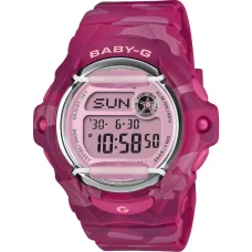 Casio BG-169CM-4ER női digitális karóra 42,6 mm rózsaszín, Databank, 200 m vízálló