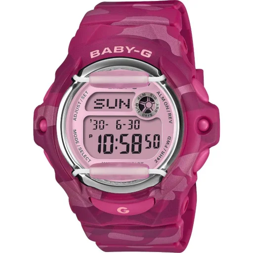 Casio BG-169CM-4ER női digitális karóra 42,6 mm rózsaszín, Databank, 200 m vízálló - 1