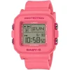 CASIO BGD-10KH-4ER női digitális karóra, 39 mm, rózsaszín thumbnail
