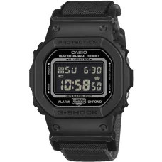 Casio G-Shock DW-5600MNC-1ER férfi digitális karóra fekete szövetszíjjal, 43 mm