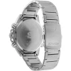 CASIO ECB-30D-1AEF férfi analóg-digitális karóra 48,7 mm ezüst nemesacél szíjjal, fekete számlappal, Bluetooth-szal thumbnail
