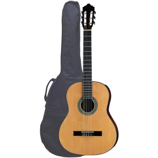 ROMANZA R-C391 SET 4/4 set klasickej akustickej gitary s puzdrom - 1