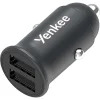YENKEE YAC 2012 Mini dupla USB autós töltő 4 A fekete thumbnail