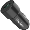 YENKEE YAC 2030 QC 3.0 USB autós töltő 18 W fekete thumbnail