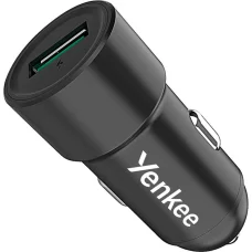 YENKEE YAC 2030 QC 3.0 USB autós töltő 18 W fekete