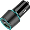 YENKEE YAC 2142 QC 3.0/PD 36 W USB-A és USB-C autós töltő, fekete thumbnail