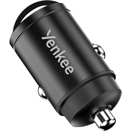 Yenkee YAC CAR 01 MINI 30W 2×USB-C Power Delivery autós töltő - 1