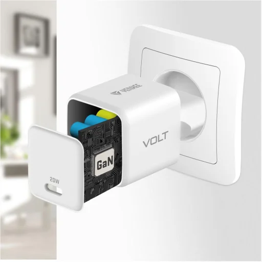 Yenkee YAC G20 VOLT USB-C GaN fali töltő 20 W - 10