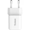 YENKEE YAC G38 VOLT GaN hálózati gyorstöltő USB-A + USB-C, 20 W thumbnail