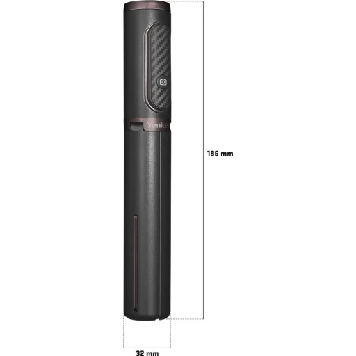 YENKEE YSM 300 Bluetooth selfie bot és tripod állvány okostelefonhoz, 20–83 cm - 7