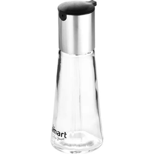 LAMART TASTE LT7019 4 részes fűszertartó készlet állvánnyal, acél/fekete/átlátszó - 4