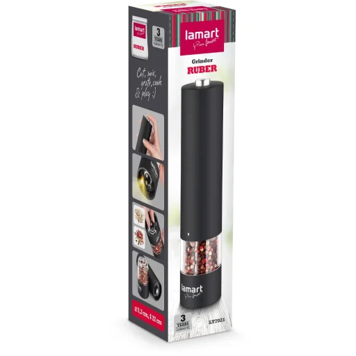 LAMART LT7021 elektromos fűszerőrlő, fekete, 60 ml - 7
