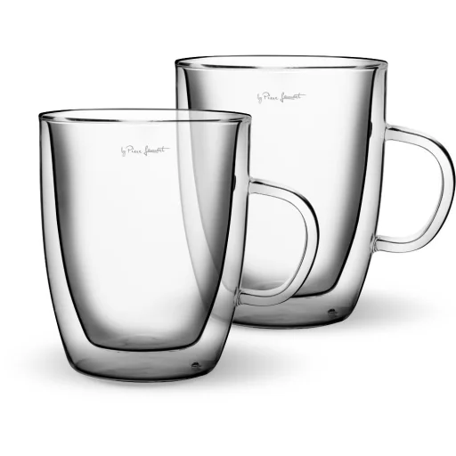 LAMART VASO LT9008 duplafalú boroszilikát teás pohár készlet 420 ml, 2 db, átlátszó - 2