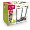 LAMART VASO LT9011 dupla falú latte pohárkészlet 380 ml, 2 db, átlátszó thumbnail