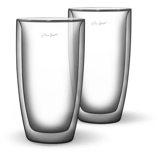 LAMART VASO LT9011 dupla falú latte pohárkészlet 380 ml, 2 db, átlátszó - 2