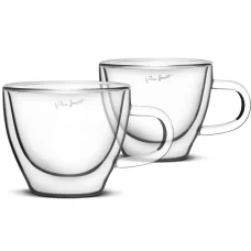 LAMART VASO LT9026 dupla falú cappuccino pohár 190 ml, 2 db