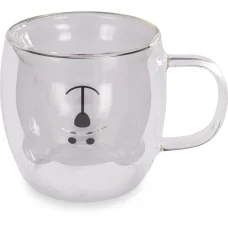 LAMART LT9125 Macis dupla falú boroszilikát üvegpohár szett 2 db 250 ml, átlátszó