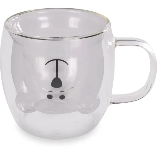 LAMART LT9125 Macis dupla falú boroszilikát üvegpohár szett 2 db 250 ml, átlátszó - 1