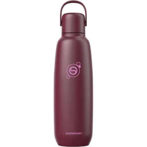 SodaStream Fizz&Go Cool szénsavasító palack 0,9 l bordó - 1
