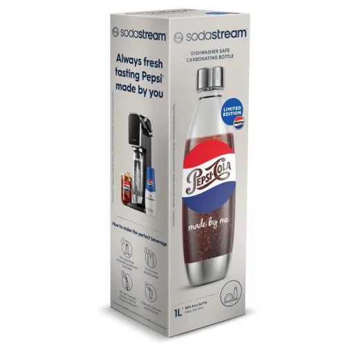 SodaStream Fuse fém szénsavasító palack 1 l Pepsi dizájn - 3
