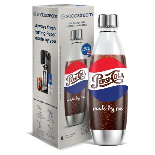 SodaStream Fuse fém szénsavasító palack 1 l Pepsi dizájn - 4