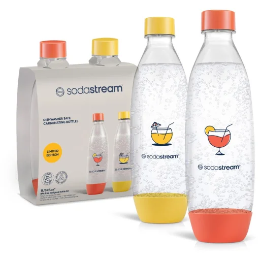 SodaStream Fuse Duo sýtiaca fľaša v oranžovej a citrónovej farbe - 2