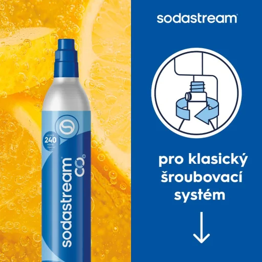 SodaStream CO2 csere gázpatron 60-80 l - 3