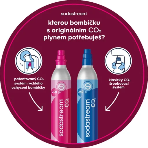 SodaStream CO2 csere gázpatron 60-80 l - 4