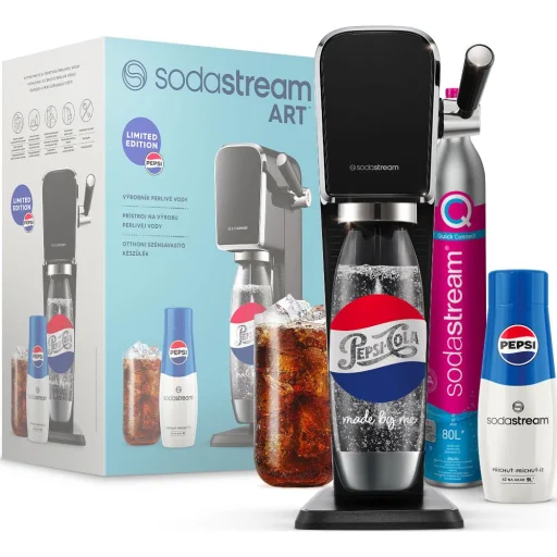 SodaStream ART Black Pepsi Megapack szódagép csomag - 4