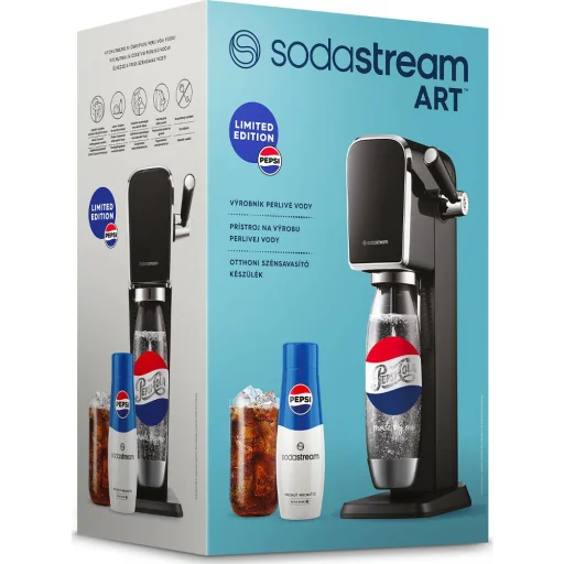 SodaStream ART Black Pepsi Megapack szódagép csomag - 5