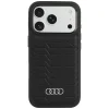 iPhone 18 Pro / 17 Pro Audi GT MagSafe puzdro z umelej kože, čierne thumbnail