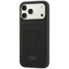 iPhone 18 Pro Max / iPhone 17 Pro Max čierne kožené ochranné puzdro Audi Leather Case MagSafe thumbnail