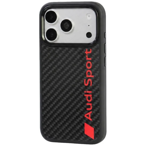 iPhone 18 Pro / iPhone 17 Pro Audi R8 karbónové MagSafe puzdro, čierne - 2