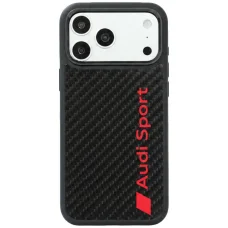 iPhone 18 Pro Max / iPhone 17 Pro Max čierne Audi R8 karbónové MagSafe puzdro