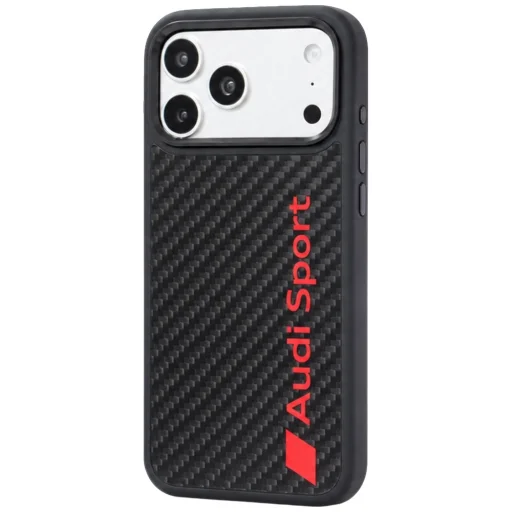 iPhone 18 Pro Max / iPhone 17 Pro Max čierne Audi R8 karbónové MagSafe puzdro - 2