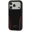 iPhone 18 Pro / iPhone 17 Pro Audi R8 puzdro z pravej kože MagSafe – čierno-červené thumbnail