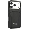 iPhone 18 Pro / 17 Pro čierne koženkové puzdro Audi MagSafe thumbnail