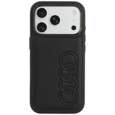 Puzdro na iPhone 18 Pro / 17 Pro – Audi TT, syntetická koža, MagSafe, čierne