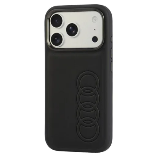 Puzdro na iPhone 18 Pro / 17 Pro – Audi TT, syntetická koža, MagSafe, čierne - 7